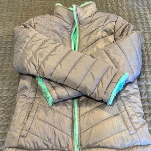 So reversible girls jacket!